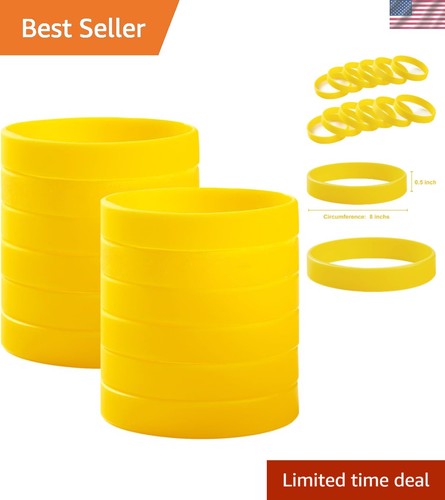Pieces silicone bracelets - 12,