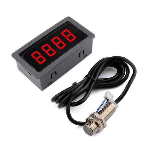 Digital led hall tachometer - hall,