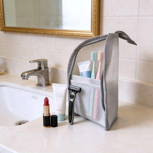 Toothbrush toiletry pouch - toiletry,