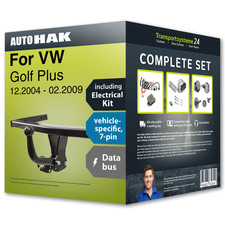 Towbar fixed for VW Golf Plus