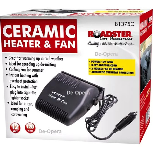 12v ceramic heater - heater, fan