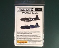 Xtradecal Decals 1/32 X32057: FAA/RNZAF Corsairs