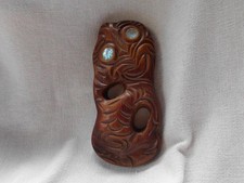 TIKI HAND CARVED WOOD PIECE