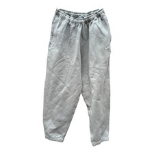 Nike NRG Solo Swoosh Sweatpants Joggers Mens Large Light Green Zip Pockets Baggy