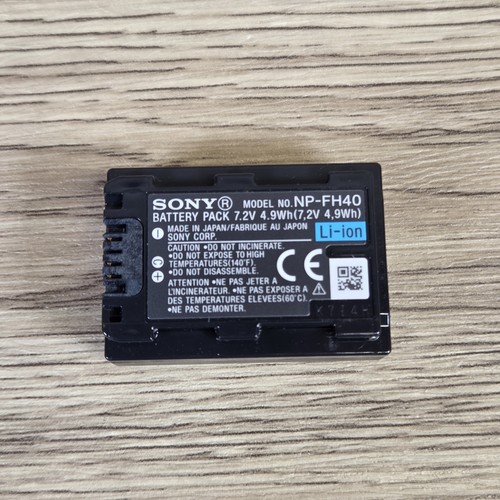 Genuine sony fh40 - sony, np-fh40