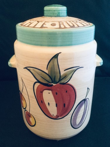Vtg rum fruchte - vtg, pot