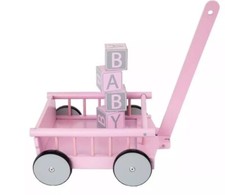 Tiny Treasures Dolls Wooden Wagon transport your little Tiny Treasures around
