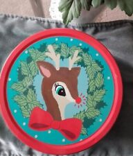 Lush Empty Vintage Soap Tin It's Christmas Deer 2015 Rare Discontinued