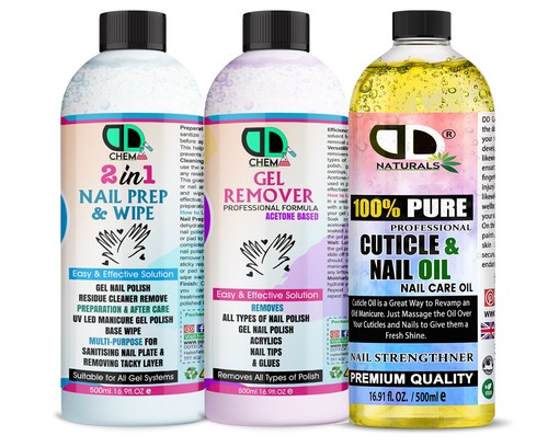 Nail gel polish - polish, prep