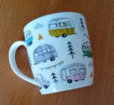 Caravan Tea/Coffee Cup / Mug, Gift, Puckator Coffee Mug, Tea Mug, Mugs, Cups