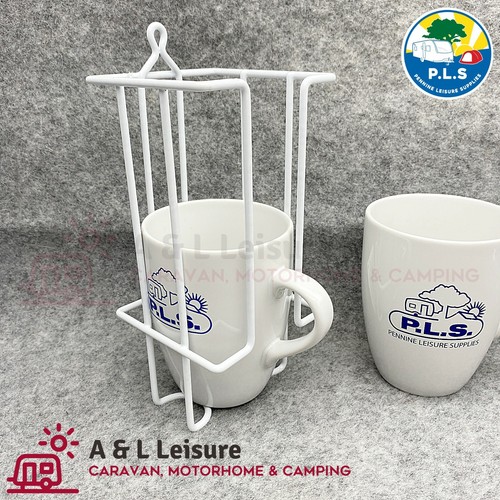 Caravan plastic coated mug - plastic,
