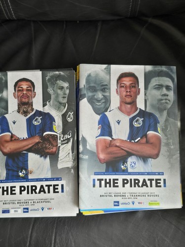 Bristol rovers home programmes - bristol,