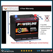 Battery fits HONDA PRELUDE