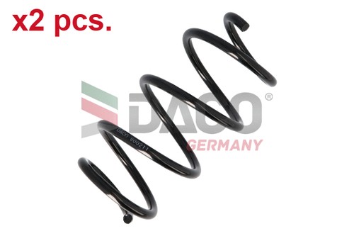 Front suspension spring - front,
