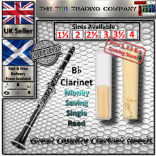 Clarinet Reeds - B Flat - Size