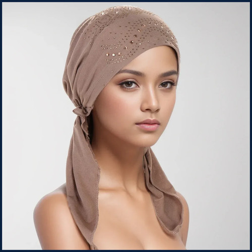 Fashion diamond women hijab - diamond,