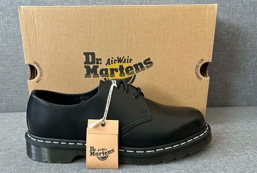 Martens 1461 white stitch - dr.,