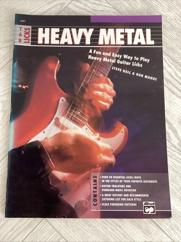 Tab licks heavy metal - metal, guitar