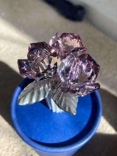 Swarovski mint crystal rose - swarovski,