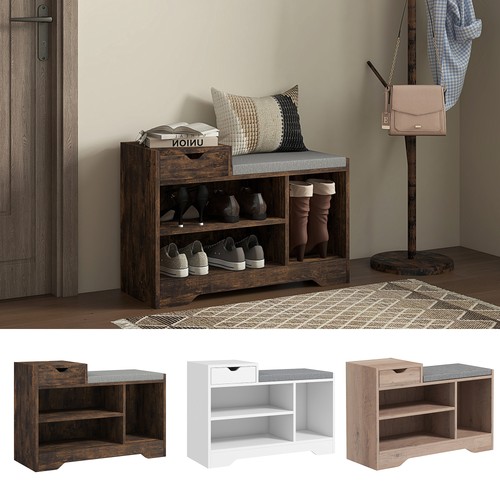 Shoe bench with drawer - bench,