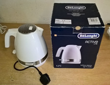 DeLonghi Active Line KBLA3001.W 1.7L Kettle in White Colour 2520-3000w