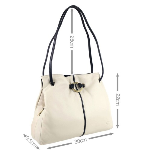 Ladies soft leather shoulder - soft,