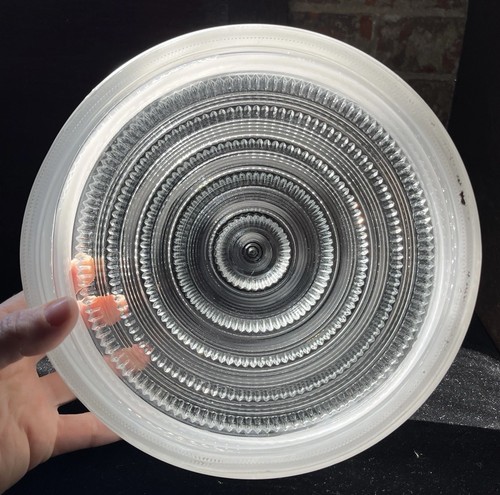 Vtg large glass - large,