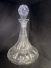 11" Vintage Crystal Ship's
