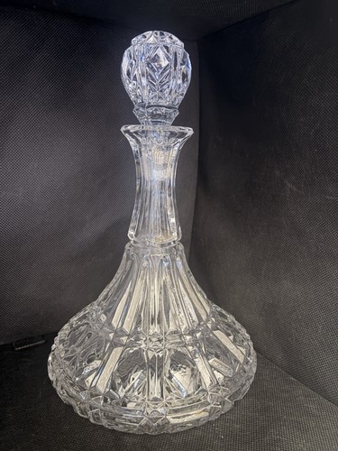 Vintage crystal ship - vintage, ship's