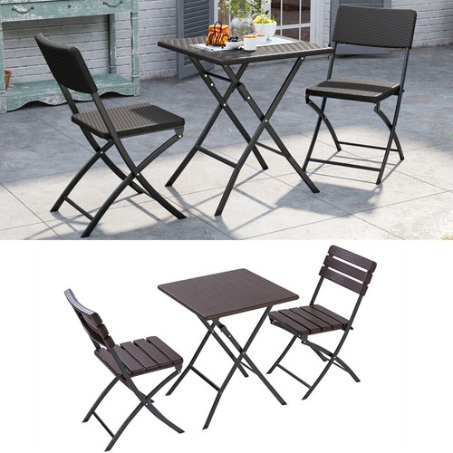 Three piece table chairs - three-piece,