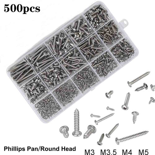 500pcs stainless steel - stainless,