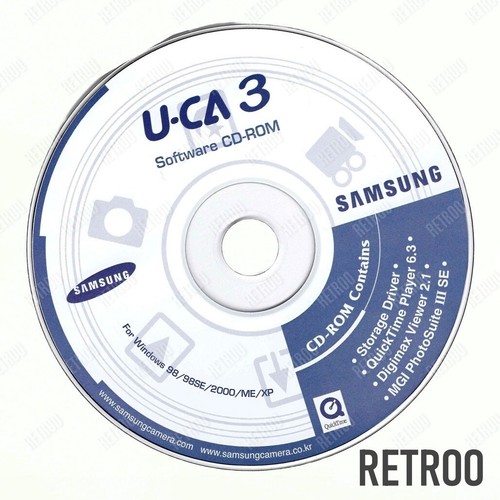 Samsung software cd - u-ca, cd-rom