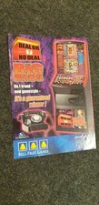 Deal or No Deal "The Big Reds" Fruit machine Brochure, Flyer A4