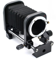 Macro Lens Fold Bellows & Close-Up Focusing Focus Rail Slider for Nikon DSLR SLR