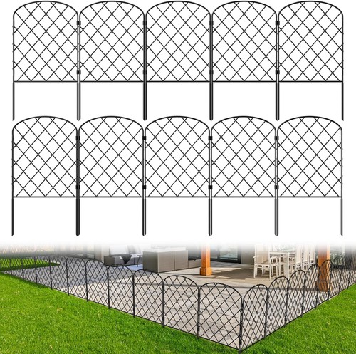 10ft long small - garden, fence