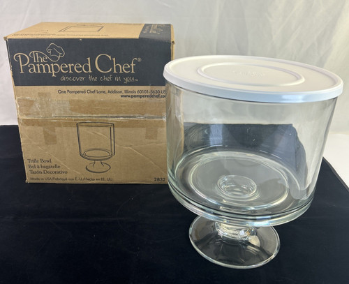 Pampered chef glass trifle - chef,