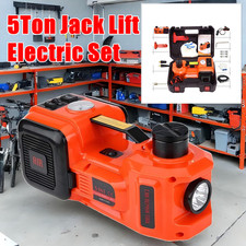 Car Jack 12V Electric Wrench 5 Ton Floor Jack Hydraulic Jack Portable Inflator