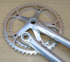 Suntour Superbe Pro  Crankset Chainset 175mm - Retro Vintage Road