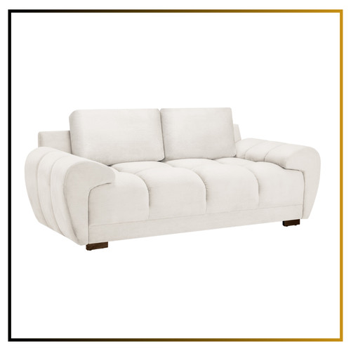 Azzuro cream seater sofa - cream,