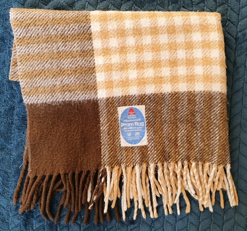 Mothercare vintage pram rug - vintage,