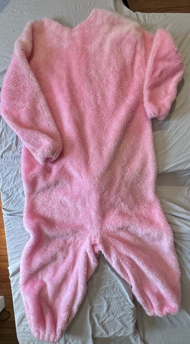 Vintage pink plush - pink, bunny