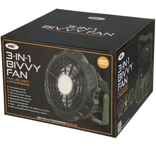 Ngt fan bivvy light and - ngt,