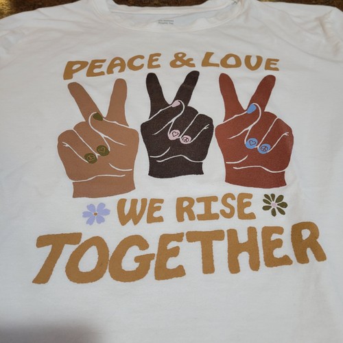 Peace love rise - &,