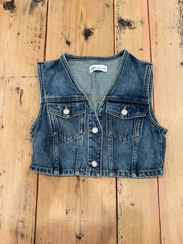 Zara women cropped denim - zara,