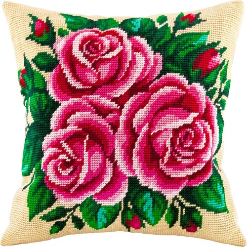 Needlepoint cushion diy - cushion,