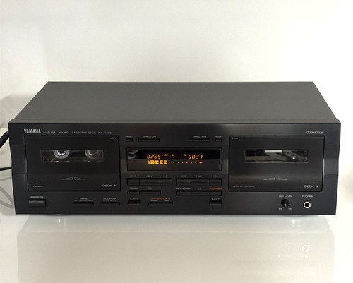 Yamaha w321 stereo cassette - yamaha, kx-w321