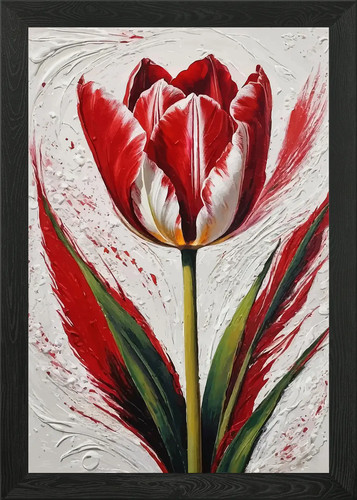 Rembrandt tulip painting - rembrandt,