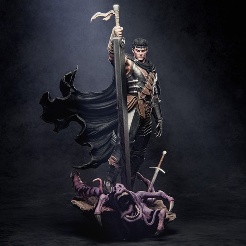 Guts printed resin model - guts,