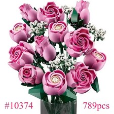 Pink Roses Bouquet Building