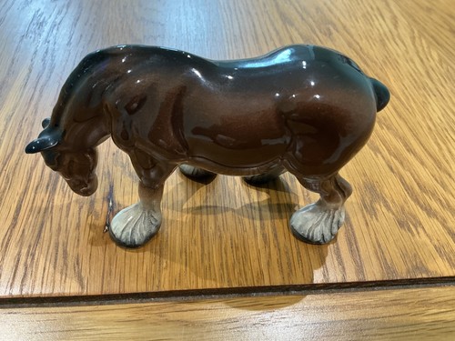 Vintage ceramic horse - ceramic,